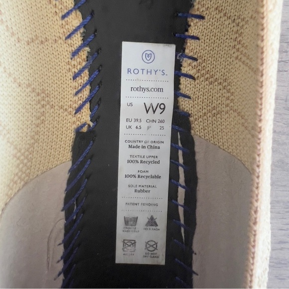 Rothy’s Animal Print Giraffe Women’s Point Size 9 - Picture 4 of 5